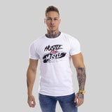 "Hustle for Muscle" GYM Shirt XMS106