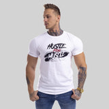 "Hustle for Muscle" GYM Shirt XMS106