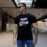 "Hustle for Muscle" GYM Shirt XMS106