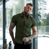 Casual Short Sleeve Shirt XMS142