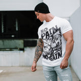 'NO PAIN NO GAIN' SPORTY Shirt XMS023
