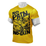 'NO PAIN NO GAIN' SPORTY Shirt XMS023