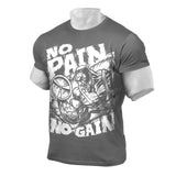 'NO PAIN NO GAIN' SPORTY Shirt XMS023
