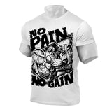 'NO PAIN NO GAIN' SPORTY Shirt XMS023