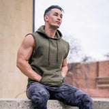 Sleeveless Gym Hoodie XMH034