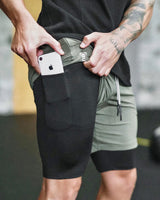 SPORTY GYM Shorts with towel hanger XMP006