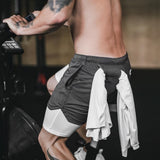 SPORTY GYM Shorts with towel hanger XMP006