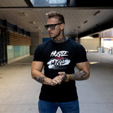 "Hustle for Muscle" GYM Shirt XMS106