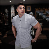 Casual Short Sleeve Shirt XMS142