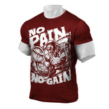 'NO PAIN NO GAIN' SPORTY Shirt XMS023